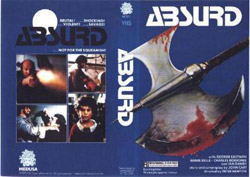 Absurd DVD cover