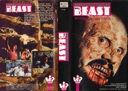 Anthropophagus The Beast DVD cover