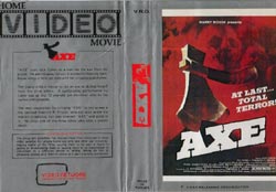 Axe DVD cover