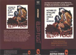 Blood Feast DVD cover