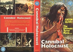 Cannibal Holocaust DVD cover
