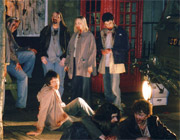 On the set of <b>Shaun of the Dead</b>