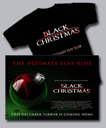 Win five official <b>Black Christmas</b> T-shirts