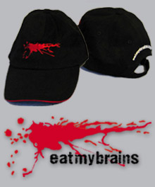 Win one of five exclusive <b>eatmybrains</b> baseball caps