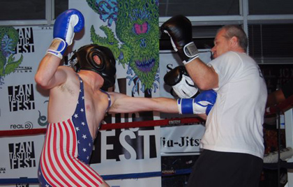 Tim League Vs Uwe Boll - Boxing debate Fantastic Fest 2009