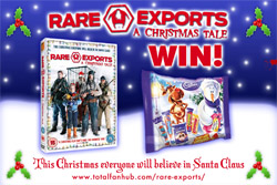 Win a copy of <b>Rare Exports</b> on DVD plus some festive chocolate treats!